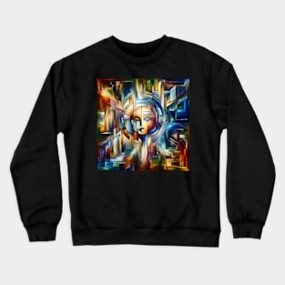 Fragmented Divine Crewneck Sweatshirt